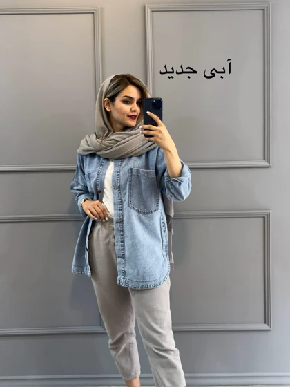 مانتو جین زارا ( دارای ایراد جزیی )