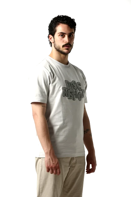 تیشرت آستین کوتاه گلدوزی مردانه