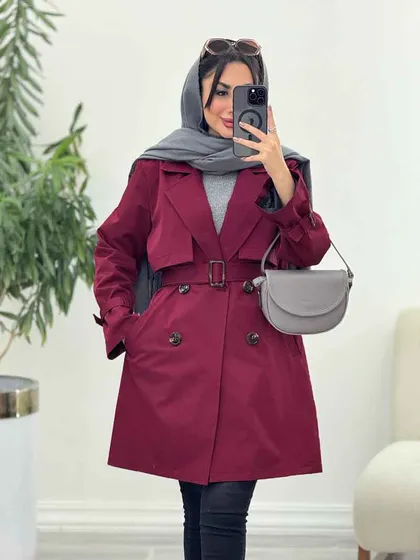 بارانی پشت ژیله پاگن دار