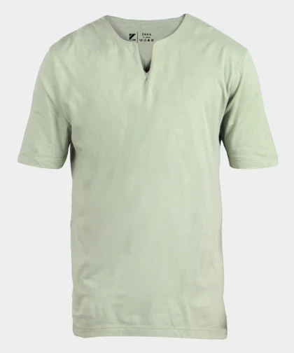 تیشرت لش دخترانه یقه کوبایی 1188