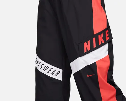 شلوار گرمکن معمولی Nike W Nsw Wvn Os Pant Hr Sw PC_HF5957-010