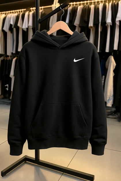 هودی مشکی طرح Nike 2