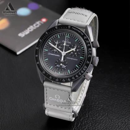 ساعت امگا سواچ طوسی Omega x Swatch Speedmaster MER-M3