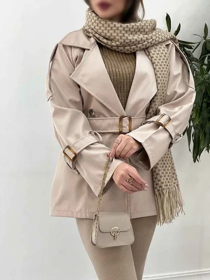 بارانی چهاردکمه متینا