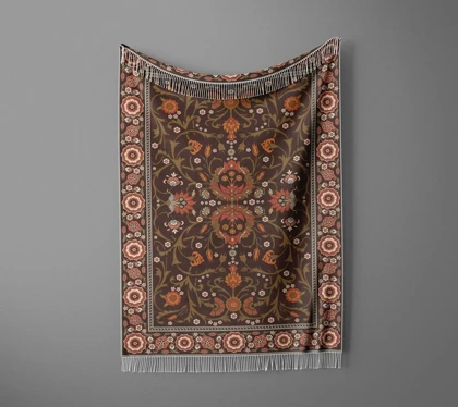 شال مبل ریش دار classic 276