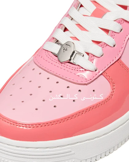 کتانی ویتنامی بیپ استا صورتی Bape STA Low Color Camo pink