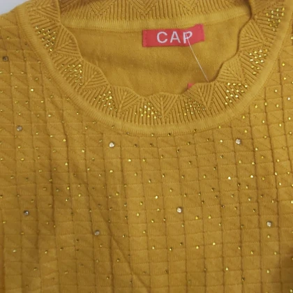 بافت گپ زنانه نگین‌دار ترک