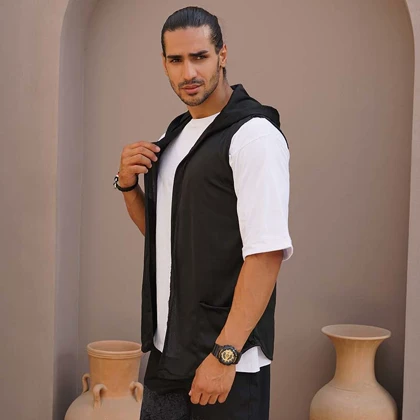 شنل کلاه دار مردانه