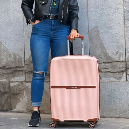 چمدان نشکن تیتان پلورا مدل TITANPLORA - TP6565L GO EXPERIENCE LARGE سایز بزرگ