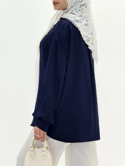 6605-شومیز ساتن کارتیه