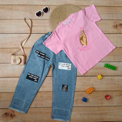 بلوز شلوار دخترانه خارجی