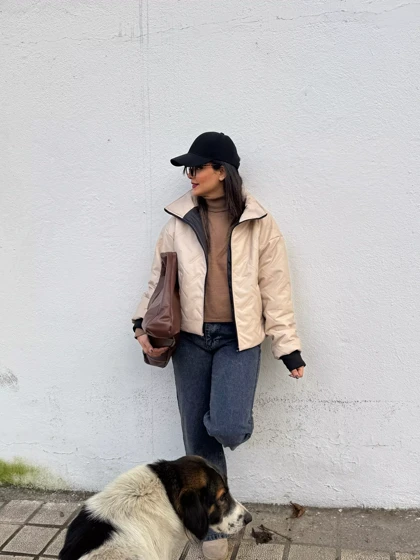 کاپشن چرم تیلور Teylor