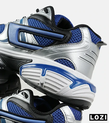 کفش کتانی مردانه نقره ای آبی DIESEL S-SERENDIPITY SPORT مدل 6905