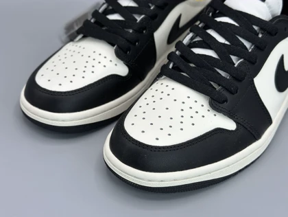 کتانی نایکی جردن1لو دارک موکا مستر/Nike Air Jordan 1 low