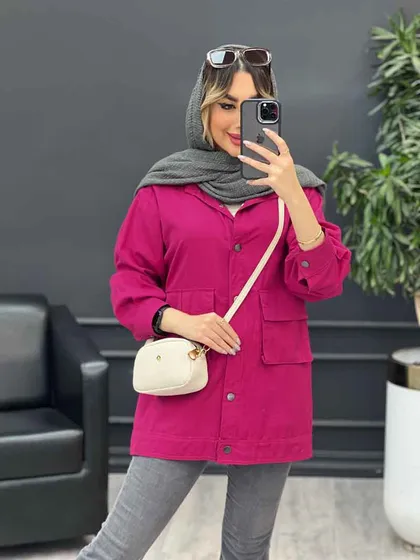 مانتو سه جیب پایین پاگن آیدا
