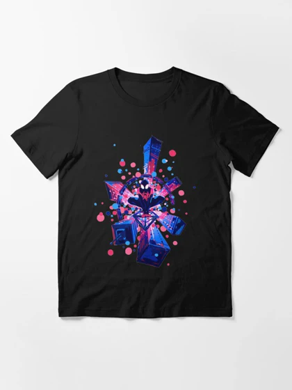 تیشرت spiderman spider verse | تیشرت مرد عنکبوتی طرح spider verse کد 105433