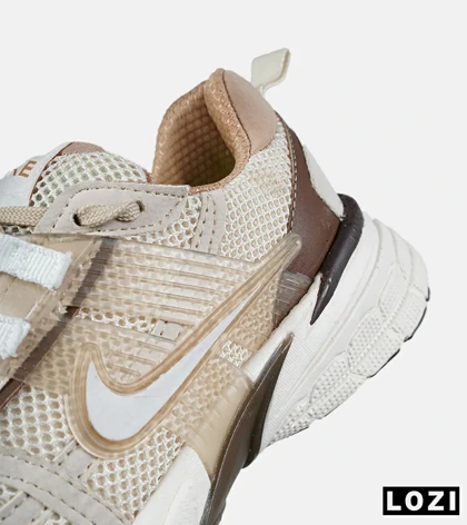 کفش کتانی مردانه و زنانه قهوه ای کرم Nike cushlon مدل 7564