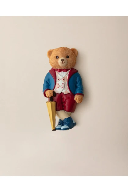 مگنت Madame Coco مدل Jolie Bear رزین - چندرنگ