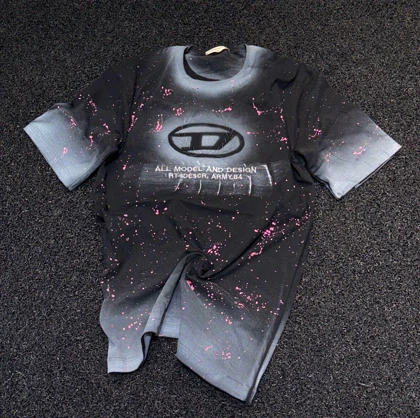 تیشرت دیزل فوق خفن کاستوم شده در بمب رنگ بندی