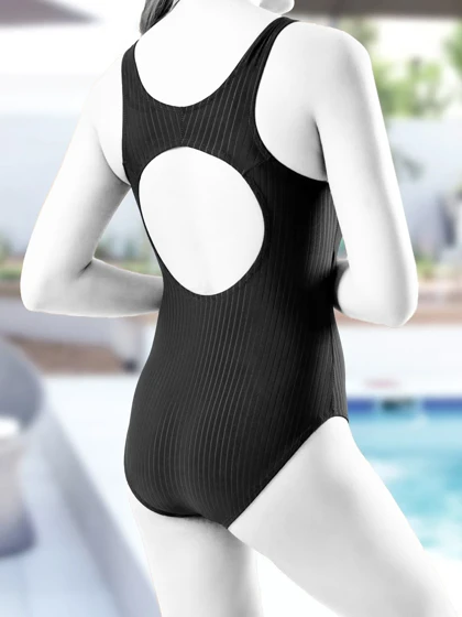 مایو شنا زنانه اسپیدو اسلیپ ضد کلر STRIPY