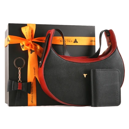 ست هدیه زنانه چرم یلسان مدل رامیلا کد 107-ADN-ARS-HRM