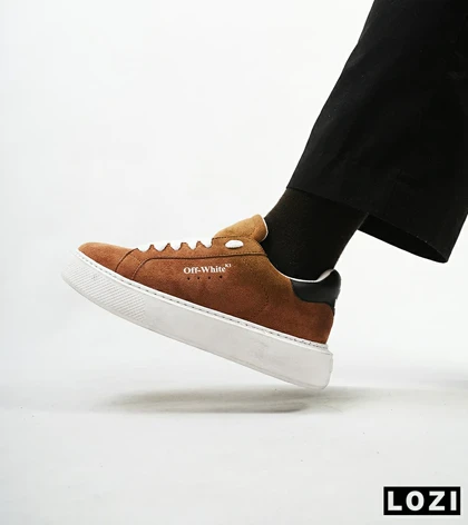 کفش اسنیکرزمردانه قهوه ای OFF-White
