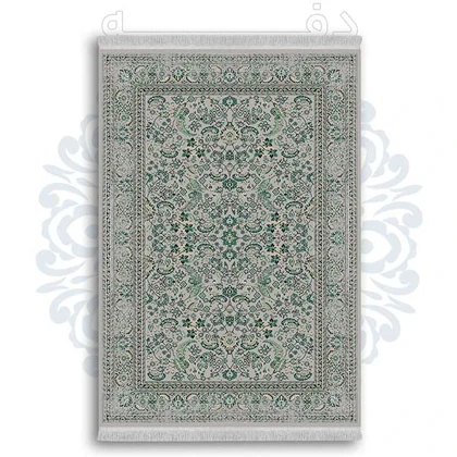 فرشینه از جنس پارچه هازان مخمل ترک طرح سنتی و مدرن برند دفه کد DDSMM373
