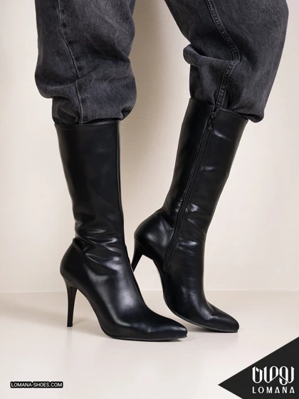 بوت وارداتی پاشنه صدف لومانا - کد 2658