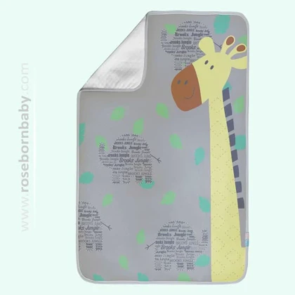 زیرانداز تعویض طرح زرافه رزبرن ROSEBORN BROOKS JUNGLE