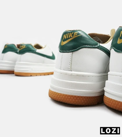 کفش مردانه و زنانه سفید سبز NIKE AIR FORCE مدل 2092