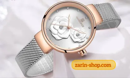 ساعت نیوی فورس زنانه ژاپنی مدل گل