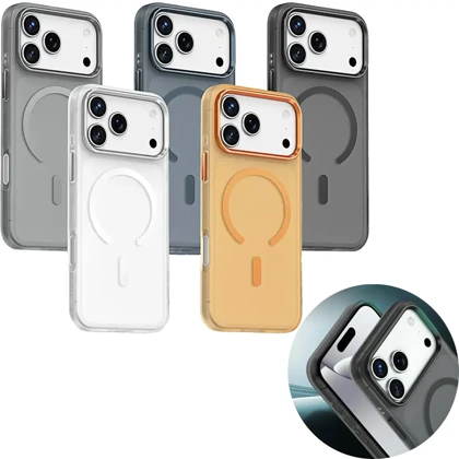 قاب آیفون 17 پرو مکس گرین لاین Green Lion مدل Matte Magsafe مگنتی