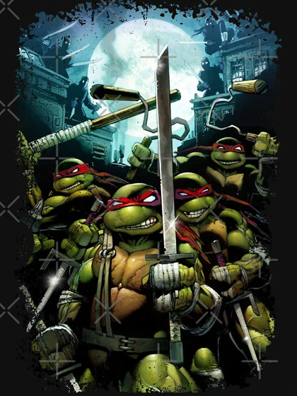 تیشرت کلاسیک لاک پشت های نینجا | Teenage Mutant Ninja Turtles - TMNT Retro کد 230980