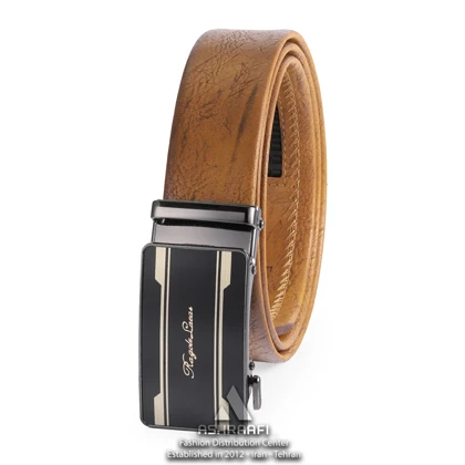 کمربند ساده ریلی Leather Ratchet Belt BL84