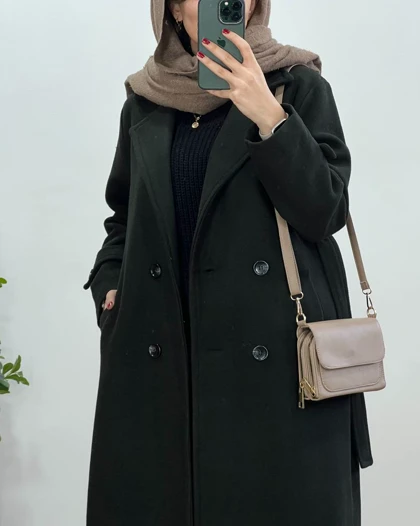 پالتو بلند آستردار شکوه