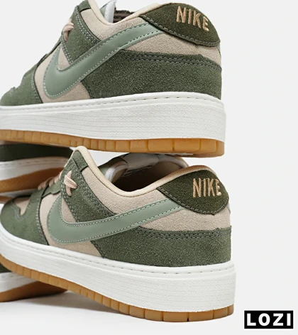 کفش کتانی مردانه سبز کرم نایک NIKE SB