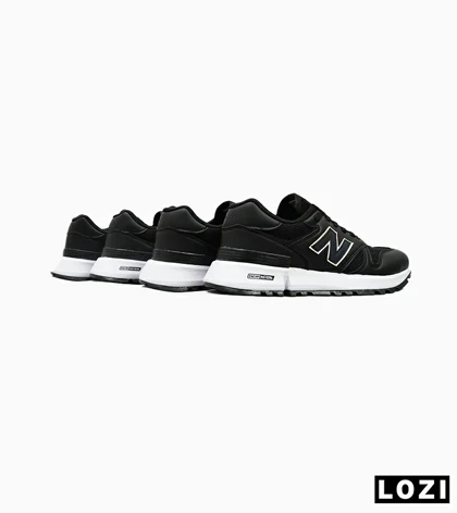 کفش کتانی مردانه و زنانه مشکی سفید NEW BALANCE 1300