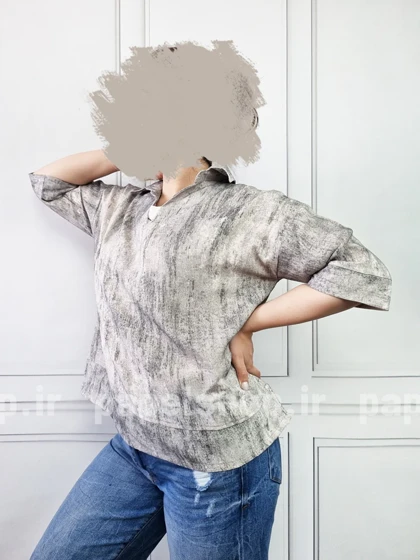 شومیز گازوئیلی جلو بسته