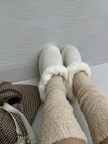 جوراب بلند حوله ای