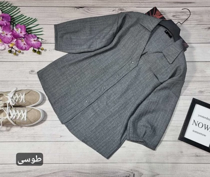 شومیز یقه هفت مدل تینا کد 50238