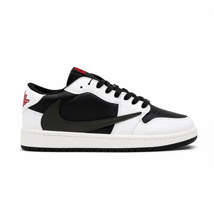 کفش و کتانی مردانه مدل نایک ترویس NIKE TRAVIS رنگ مشکی یشمی کد 30064