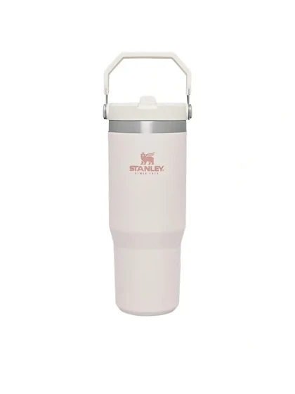 قمقمه استنلی نی دار مدل THE ICEFLOW FLIP STRAW TUMBLER