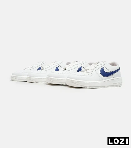 کفش مردانه و زنانه سفید سرمه ای NIKE AIR FORCE