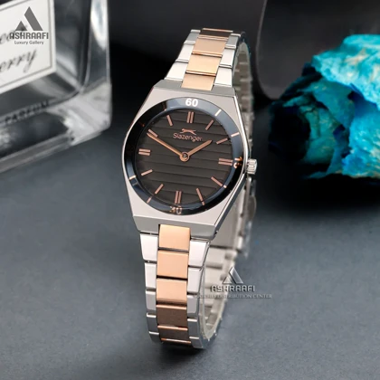 ساعت اسلازنجر صفحه مشکی Slazenger SL.09.2470.3.05