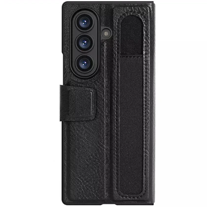 کیف گوشی سامسونگ Galaxy Z Fold7 نیلکین Nillkin Aoge Leather - قابل تبدیل به هولدر موبایل