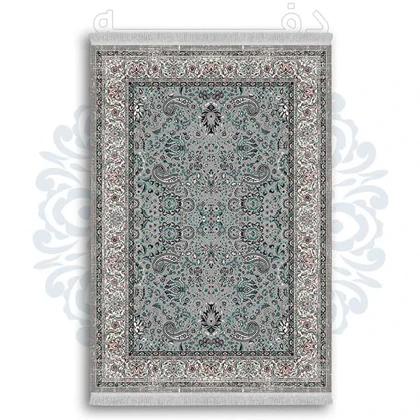 فرشینه از جنس پارچه هازان مخمل ترک طرح سنتی و مدرن برند دفه کد DDSMM231