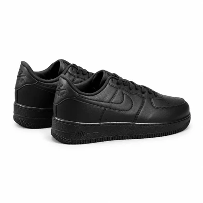 کفش کتانی مردانه مدل نایک ایرفورس 1 مشکی Nike air force