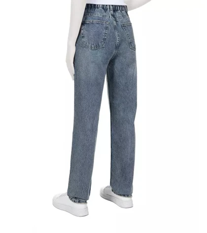 شلوار جین مام استریت قد 105 پشت کش الا