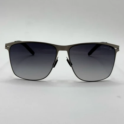 عینک آفتابی آیس برلین اصلی فوق سبک مشکی فریم نقره ای آنتی رفلکس با پک کامل عدسی زایس ICE BERLIN IC 57