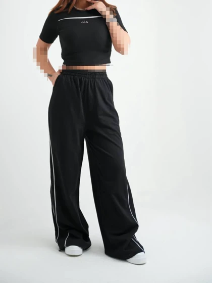 کراپ شلوار ست alo